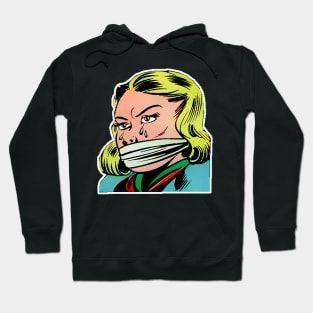 Feminist Woman Right to Speak: Don't shut me up! Hoodie